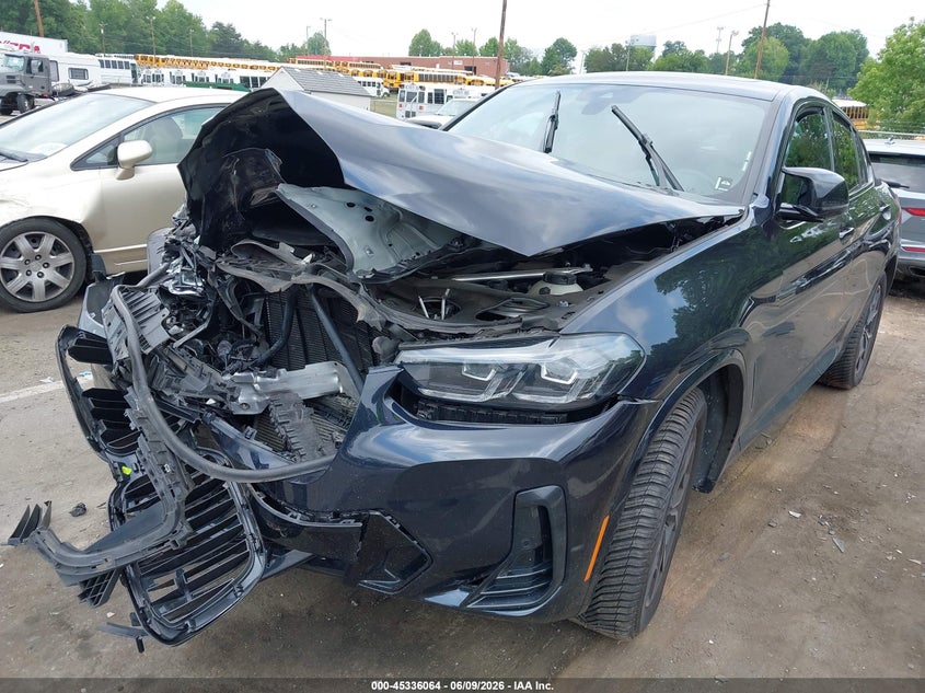 2023 BMW X4 VIN 5UX43DT04P9P82450 IAAI salvage auction — FRONT END, Salvage (North Carolina), sold $20,800 on 2026-07-06 (photo 6)