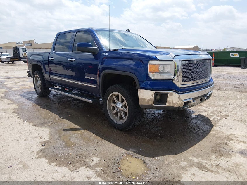 2014 Gmc SIERRA VIN 3GTU2UEC4EG334525 IAAI salvage auction — HAIL, Salvage Title, sold $3,400 on 2026-08-03 (photo 1)