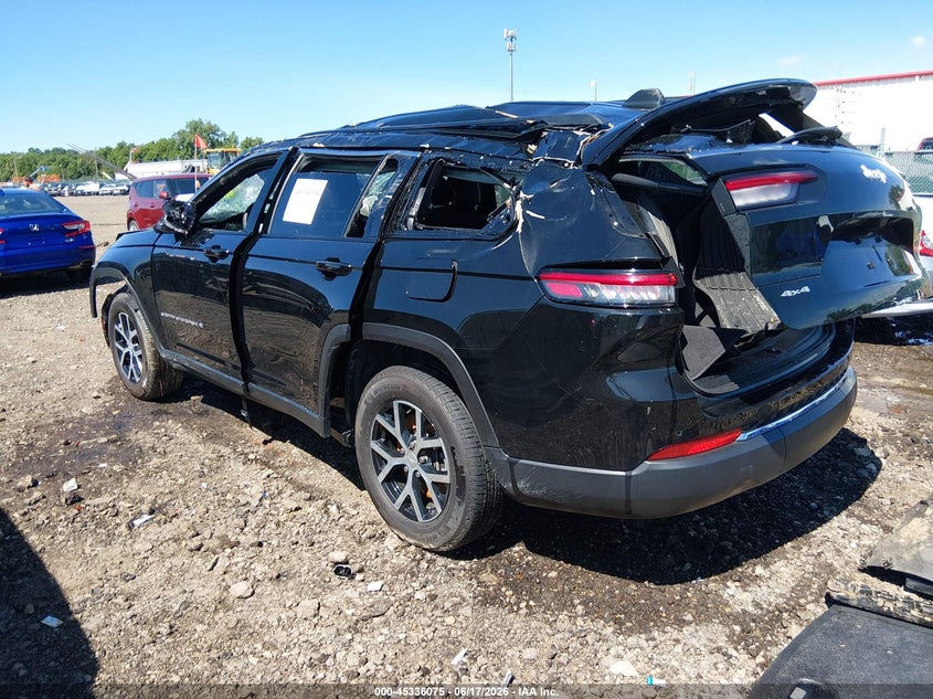 2025 Jeep VIN 1C4RJKBG6S8727836 IAAI salvage auction — ROLLOVER, Bill Of Sale Destruction Only - Salvage (Ohio), sold $4,450 on 2026-07-24 (photo 3)