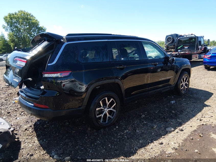 2025 Jeep VIN 1C4RJKBG6S8727836 IAAI salvage auction — ROLLOVER, Salvage Title, sold $3,150 on 2026-07-23 (photo 4)