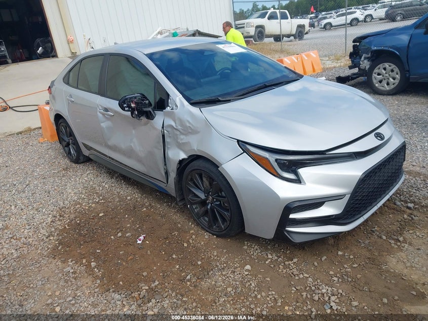 2023 Toyota Corolla VIN 5YFS4MCE8PP154743 IAAI salvage auction — RIGHT SIDE, Salvage (Mississippi), sold $5,900 on 2026-07-17 (photo 1)