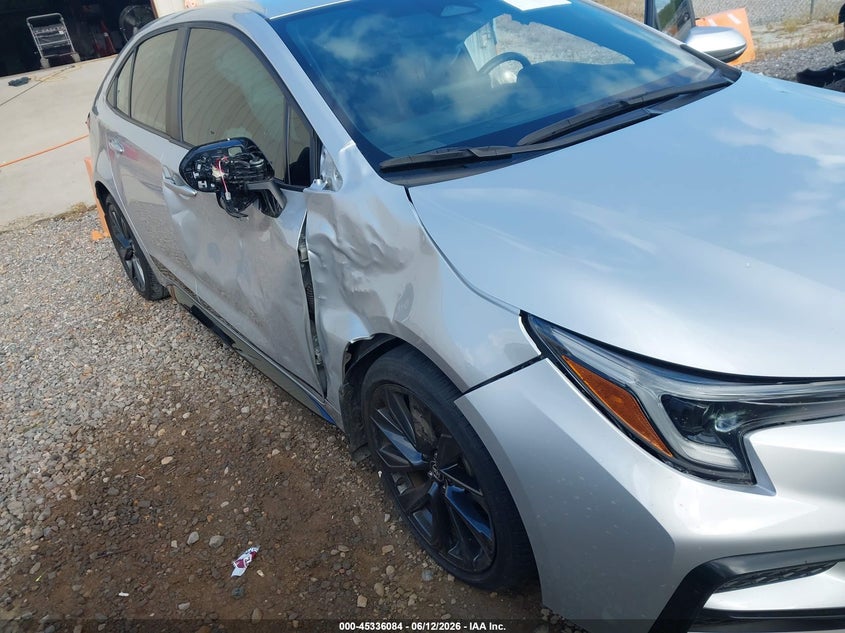 2023 Toyota Corolla VIN 5YFS4MCE8PP154743 IAAI salvage auction — RIGHT SIDE, Salvage (Mississippi), sold $5,900 on 2026-07-17 (photo 6)