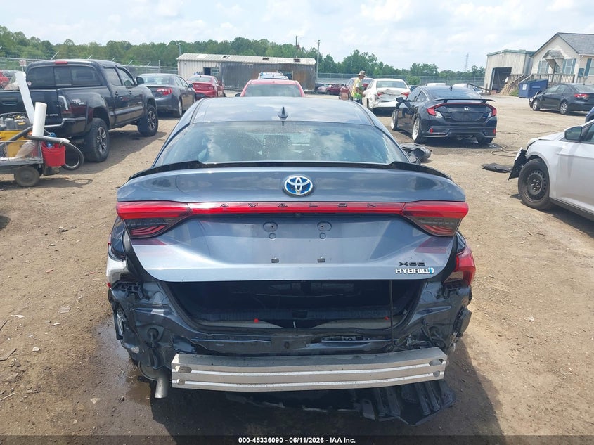 2019 Toyota Avalon VIN 4T1B21FB2KU004379 IAAI salvage auction — REAR END, Salvage Title, sold $7,400 on 2026-07-27 (photo 6)