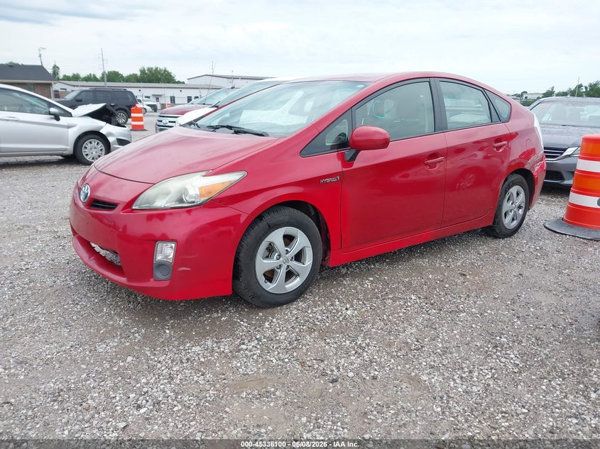 2011 Toyota Prius VIN JTDKN3DU4B5367594 IAAI salvage auction — NORMAL WEAR, Clear (Missouri), sold $425 on 2026-07-30 (photo 2)