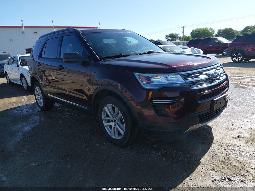2018 Ford Explorer VIN 1FM5K8D8XJGA11185 — IAAI salvage auction photo
