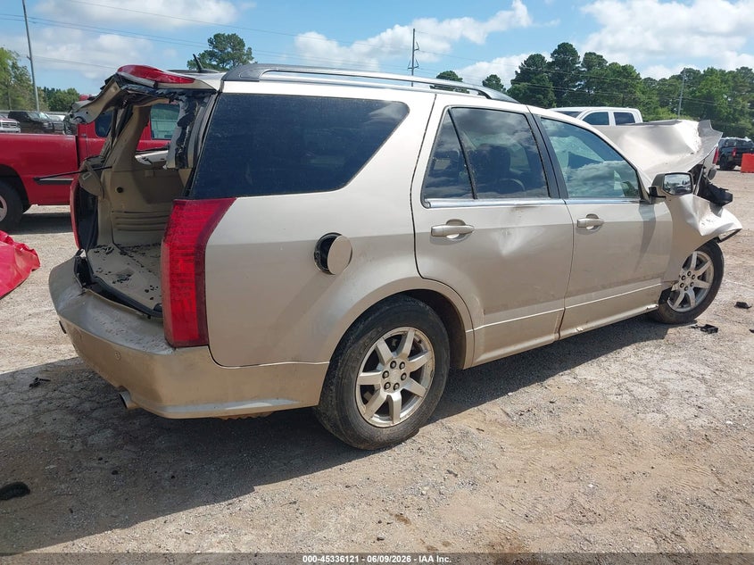 2006 Cadillac Srx VIN 1GYEE637360165174 IAAI salvage auction — FRONT & REAR, Salvage (Texas), sold $100 on 2026-07-09 (photo 4)