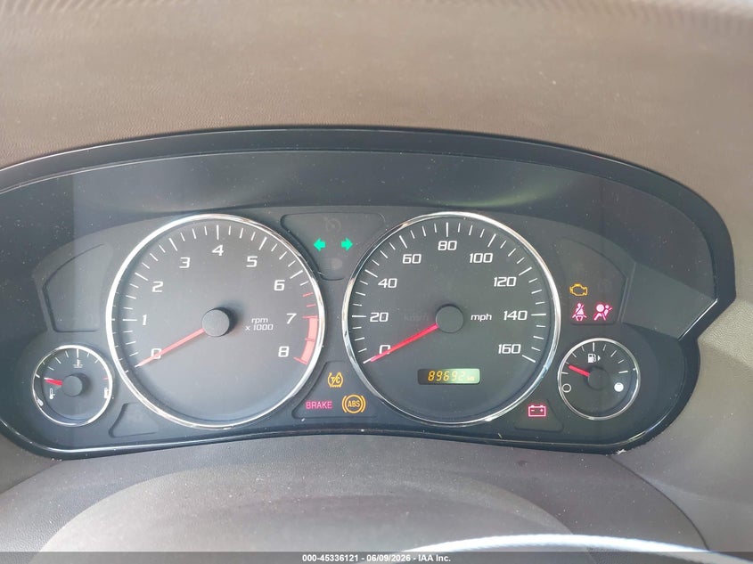 2006 Cadillac Srx VIN 1GYEE637360165174 IAAI salvage auction — FRONT & REAR, Salvage (Texas), sold $100 on 2026-07-09 (photo 7)