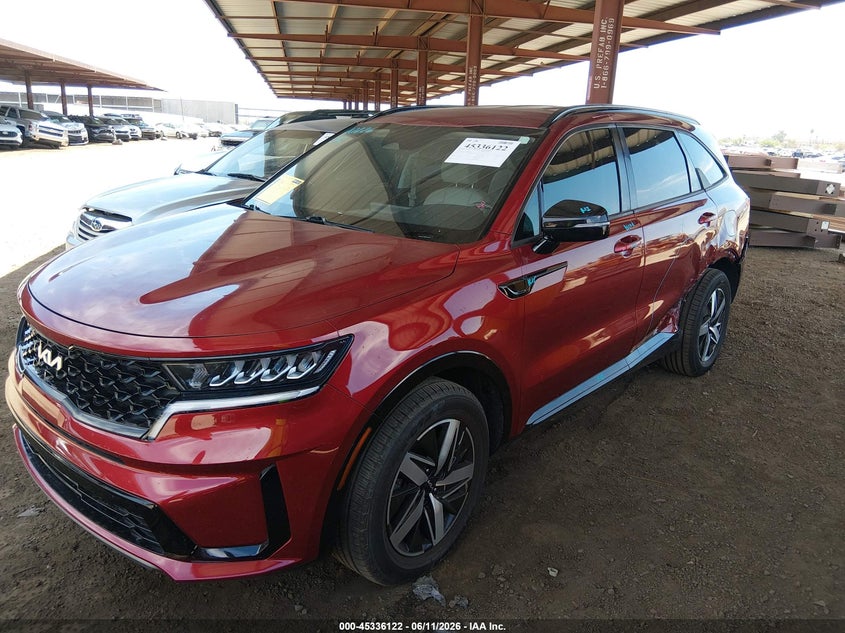 2023 Kia Sorento VIN 5XYRL4LC9PG191384 IAAI salvage auction — LEFT REAR, Salvage (Arizona), sold $8,600 on 2026-07-28 (photo 6)