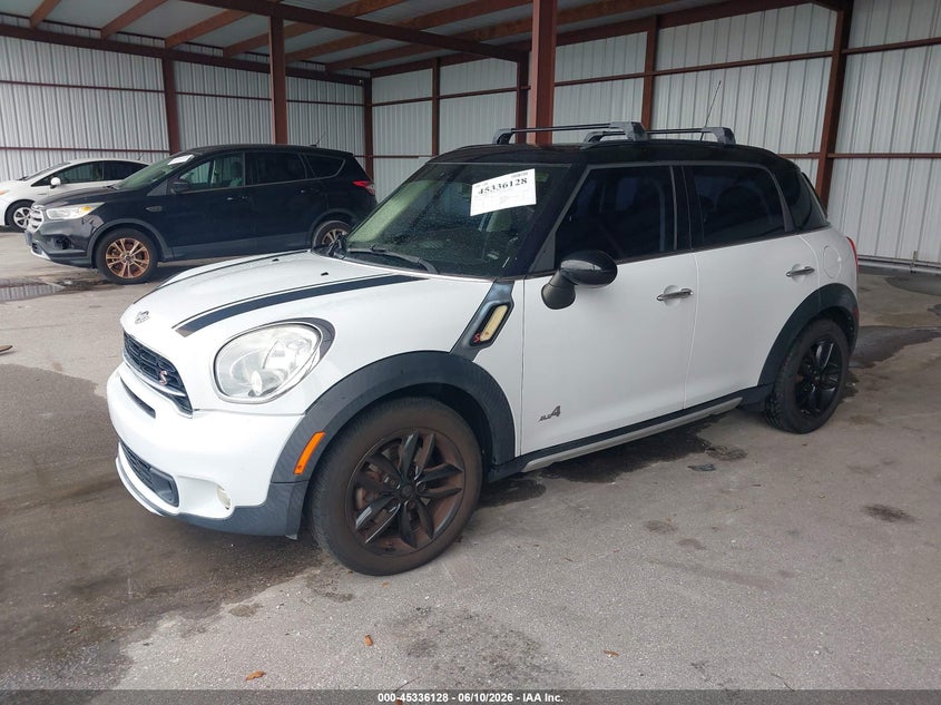 2015 Mini Countryman VIN WMWZC5C53FWP43984 IAAI salvage auction — MECHANICAL, Clear (Florida), sold $700 on 2026-07-15 (photo 2)