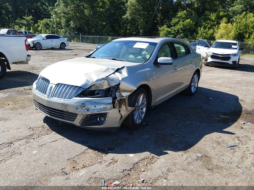 2011 Lincoln Mks VIN 1LNHL9DR1BG605920 IAAI salvage auction — LEFT FRONT, Salvage (Mississippi), sold $225 on 2026-07-10 (photo 2)