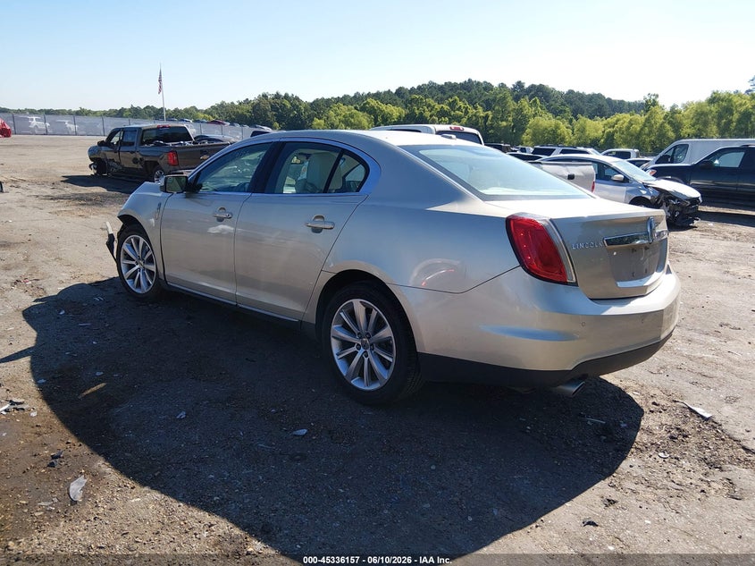 2011 Lincoln Mks VIN 1LNHL9DR1BG605920 IAAI salvage auction — LEFT FRONT, Salvage (Mississippi), sold $225 on 2026-07-10 (photo 3)