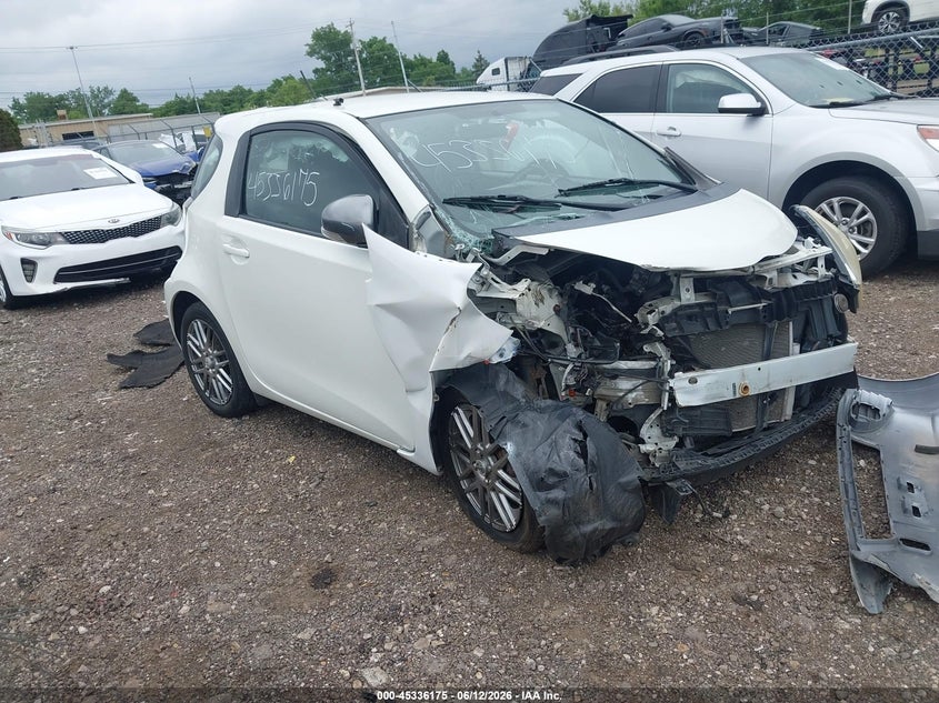 2012 Scion Iq VIN JTNJJXB02CJ011597 IAAI salvage auction — FRONT END, Salvage (Ohio), sold $375 on 2026-07-15 (photo 1)