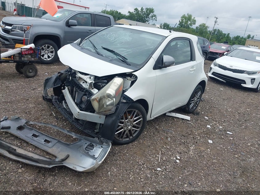 2012 Scion Iq VIN JTNJJXB02CJ011597 IAAI salvage auction — FRONT END, Salvage (Ohio), sold $375 on 2026-07-15 (photo 2)