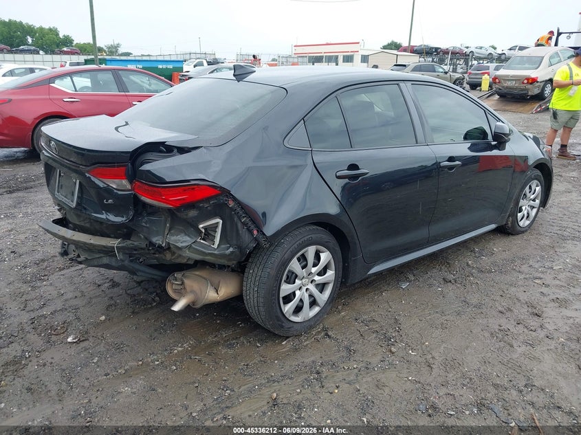 2022 Toyota Corolla VIN JTDEPMAE2NJ195829 IAAI salvage auction — REAR END, Salvage (Georgia), sold $3,550 on 2026-07-30 (photo 4)