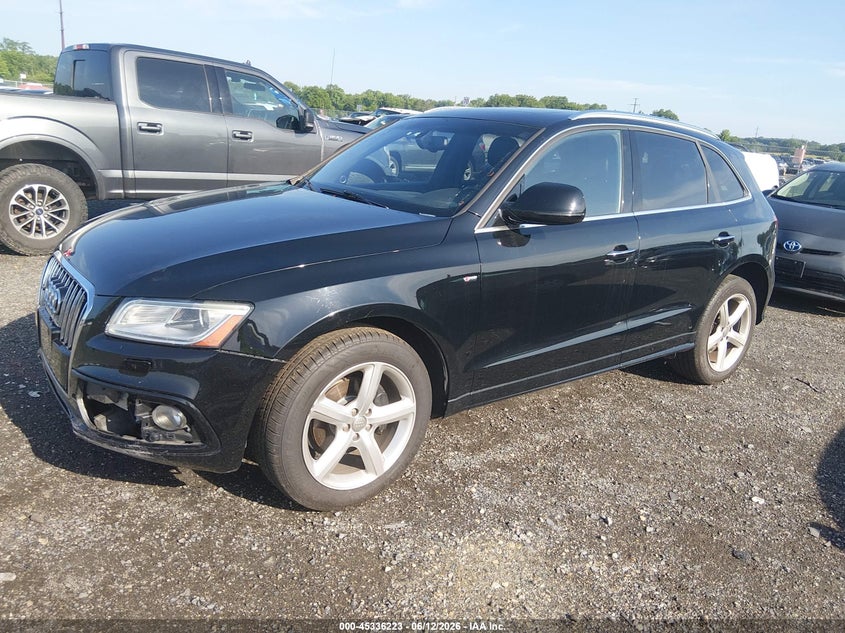 2017 Audi Q5 VIN WA1M2AFP3HA070078 IAAI salvage auction — FRONT END, Salvage - Greater Than 75% (Maryland), sold $3,200 on 2026-07-13 (photo 2)