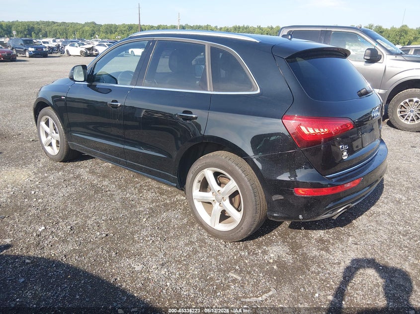 2017 Audi Q5 VIN WA1M2AFP3HA070078 IAAI salvage auction — FRONT END, Salvage - Greater Than 75% (Maryland), sold $3,200 on 2026-07-13 (photo 3)