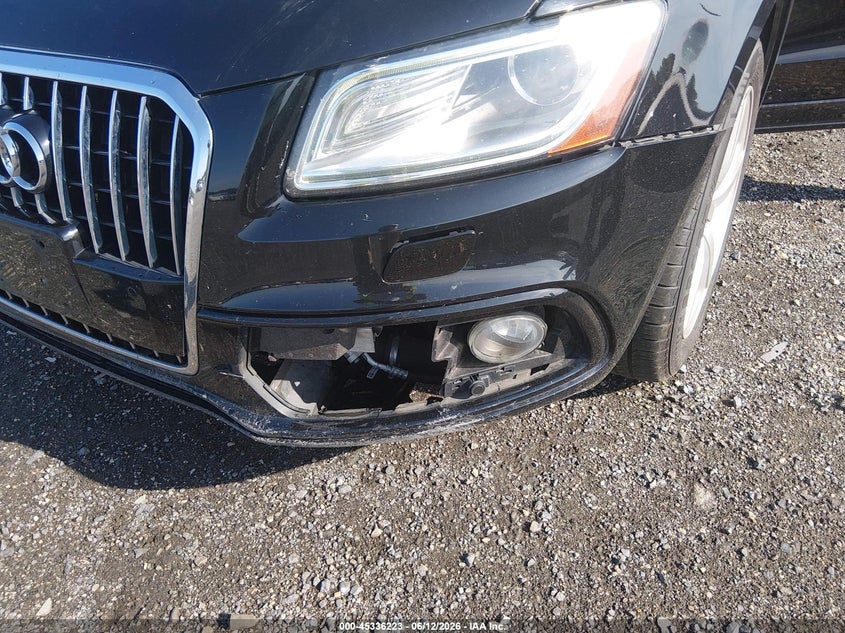 2017 Audi Q5 VIN WA1M2AFP3HA070078 IAAI salvage auction — FRONT END, Salvage - Greater Than 75% (Maryland), sold $3,200 on 2026-07-13 (photo 6)