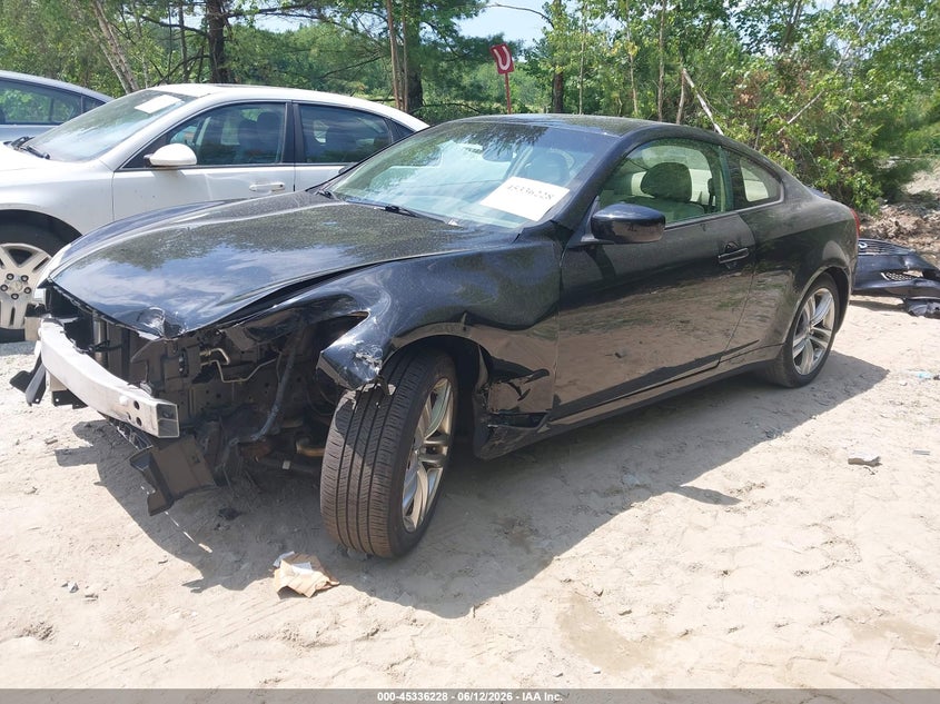 2009 Infiniti G37 VIN JNKCV64F79M653560 IAAI salvage auction — FRONT END, Clear (Massachusetts), sold $450 on 2026-07-09 (photo 2)