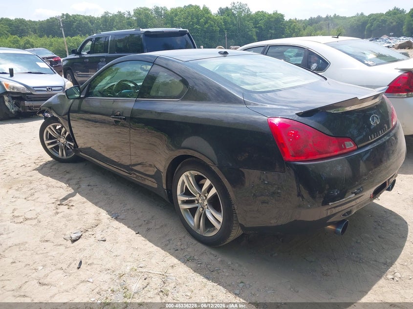 2009 Infiniti G37 VIN JNKCV64F79M653560 IAAI salvage auction — FRONT END, Clear (Massachusetts), sold $450 on 2026-07-09 (photo 3)