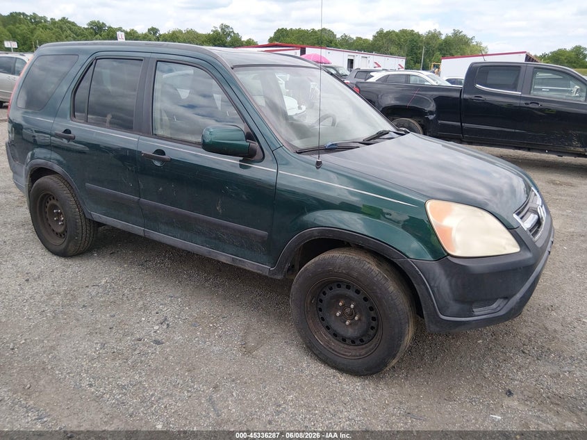 2004 Honda Cr-v VIN SHSRD788X4U245810 IAAI salvage auction — NORMAL WEAR, Clear (Delaware), sold $525 on 2026-07-13 (photo 1)