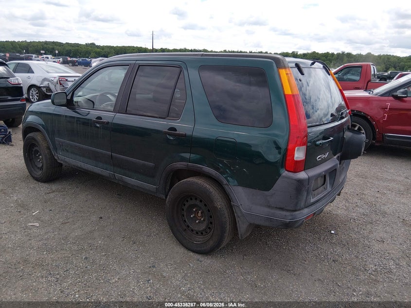 2004 Honda Cr-v VIN SHSRD788X4U245810 IAAI salvage auction — NORMAL WEAR, Clear (Delaware), sold $525 on 2026-07-13 (photo 3)