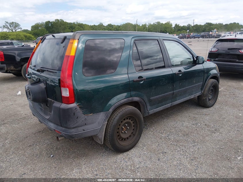 2004 Honda Cr-v VIN SHSRD788X4U245810 IAAI salvage auction — NORMAL WEAR, Clear (Delaware), sold $525 on 2026-07-13 (photo 4)