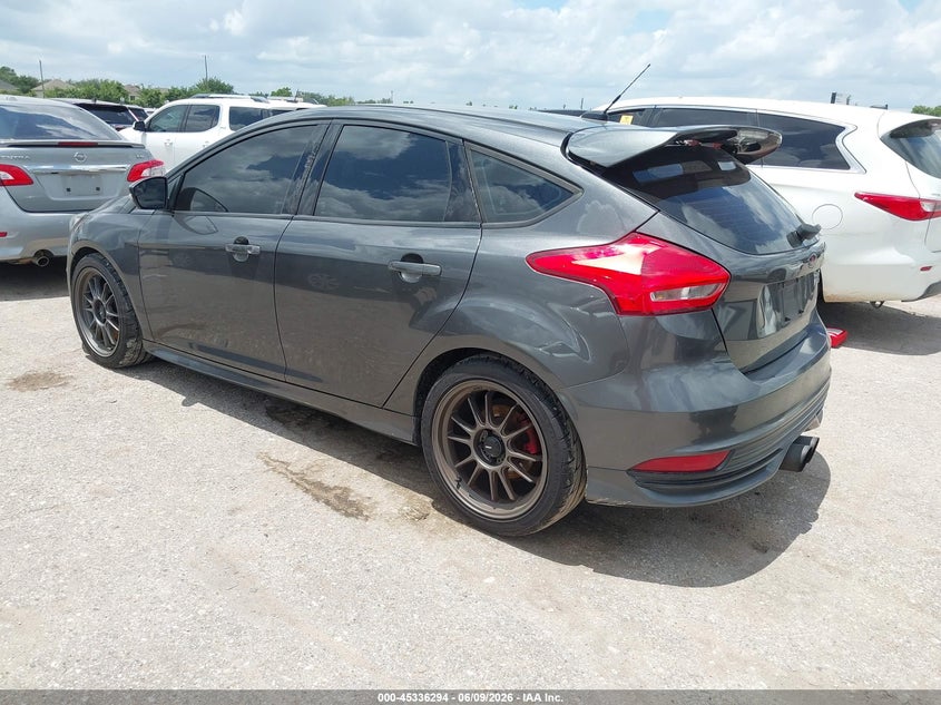2016 Ford Focus st VIN 1FADP3L9XGL336729 IAAI salvage auction — Cash For Clunkers, Original (Texas), sold $1,800 on 2026-07-08 (photo 3)