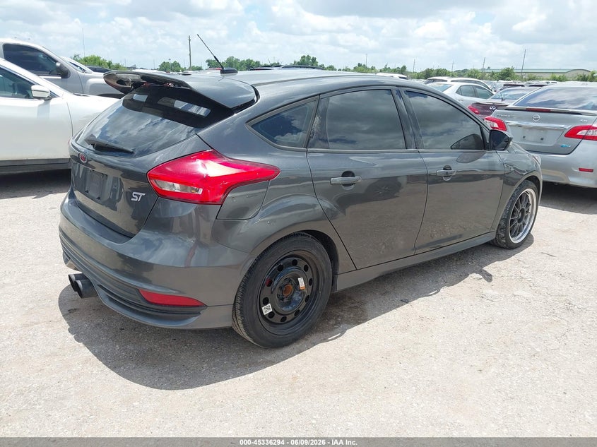 2016 Ford Focus st VIN 1FADP3L9XGL336729 IAAI salvage auction — Cash For Clunkers, Original (Texas), sold $1,800 on 2026-07-08 (photo 4)