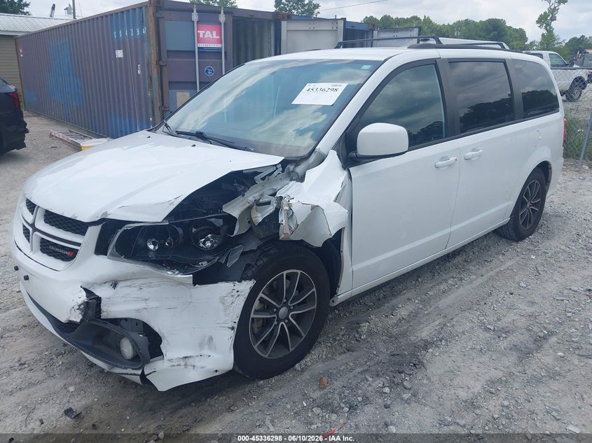 2018 Dodge Caravan VIN 2C4RDGEG2JR250681 IAAI salvage auction — LEFT FRONT, Salvage (North Carolina), sold $25 on 2026-07-10 (photo 2)