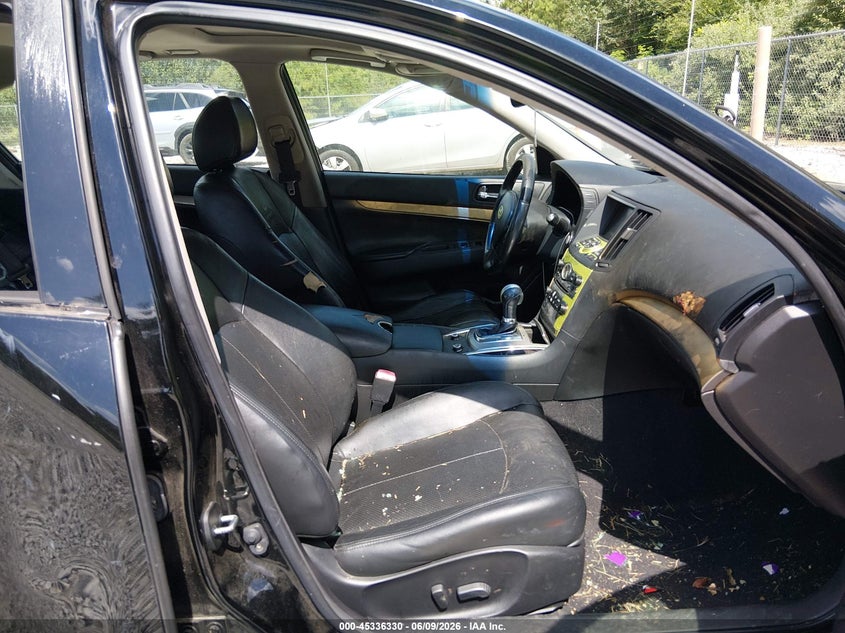 2011 Infiniti G25 VIN JN1DV6AP4BM601184 IAAI salvage auction — FRONT END, Salvage (Alabama), sold $350 on 2026-07-20 (photo 5)