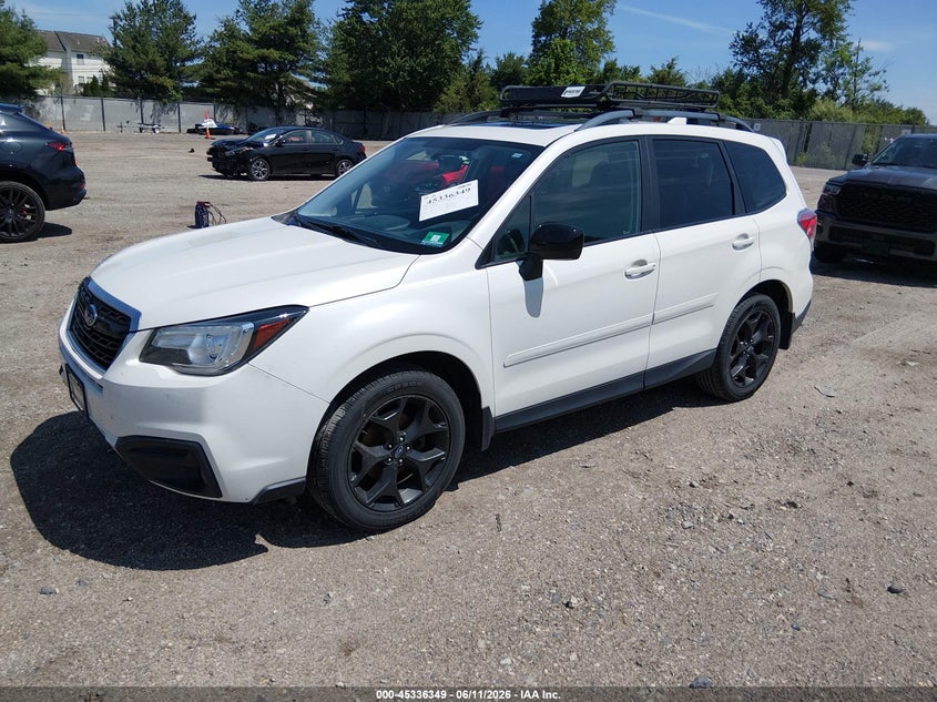 2018 Subaru Forester VIN JF2SJAGC7JH590097 IAAI salvage auction — NORMAL WEAR, Clear (New Jersey), sold $3,000 on 2026-07-14 (photo 2)