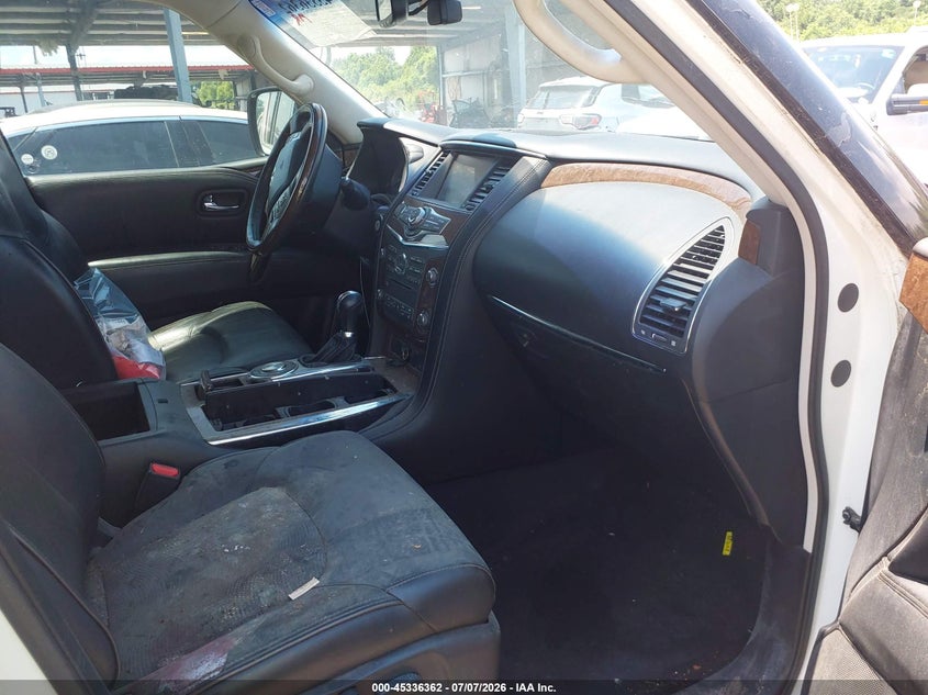 2016 Infiniti Qx80 VIN JN8AZ2ND4G9801011 IAAI salvage auction — REPOSSESSION, Nrc Lienholder Repossession Paperwork (Louisiana), sold $1,450 on 2026-07-28 (photo 5)