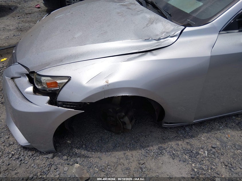 2015 Lexus Is VIN JTHBF1D27F5052227 IAAI salvage auction — ALL OVER, Salvage Title, sold $25 on 2026-07-28 (photo 6)