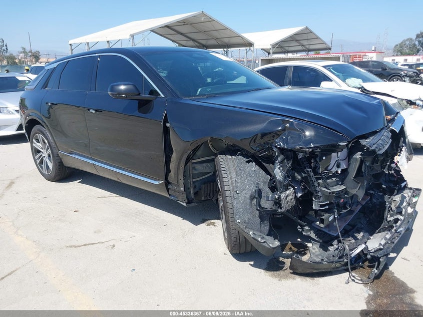 2024 Cadillac Lyriq VIN 1GYKPRRK2RZ138462 IAAI salvage auction — FRONT END, Salvage (California), sold $7,300 on 2026-07-23 (photo 1)