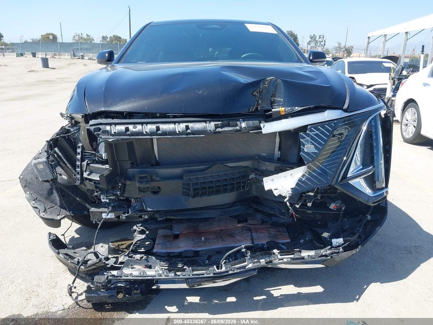 2024 Cadillac Lyriq VIN 1GYKPRRK2RZ138462 IAAI salvage auction — FRONT END, Salvage (California), sold $7,300 on 2026-07-23 (photo 6)