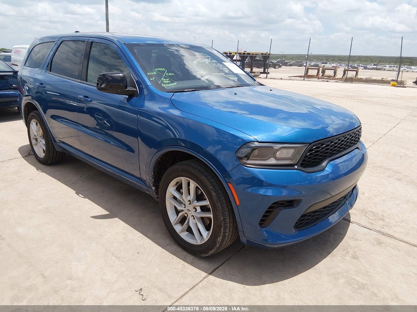 2025 Dodge Durango VIN 1C4RDJDGXSC536478 IAAI salvage auction — LEFT FRONT, Enterprise Vehicles Clear Only (Indiana), sold $24,100 on 2026-07-28 (photo 1)