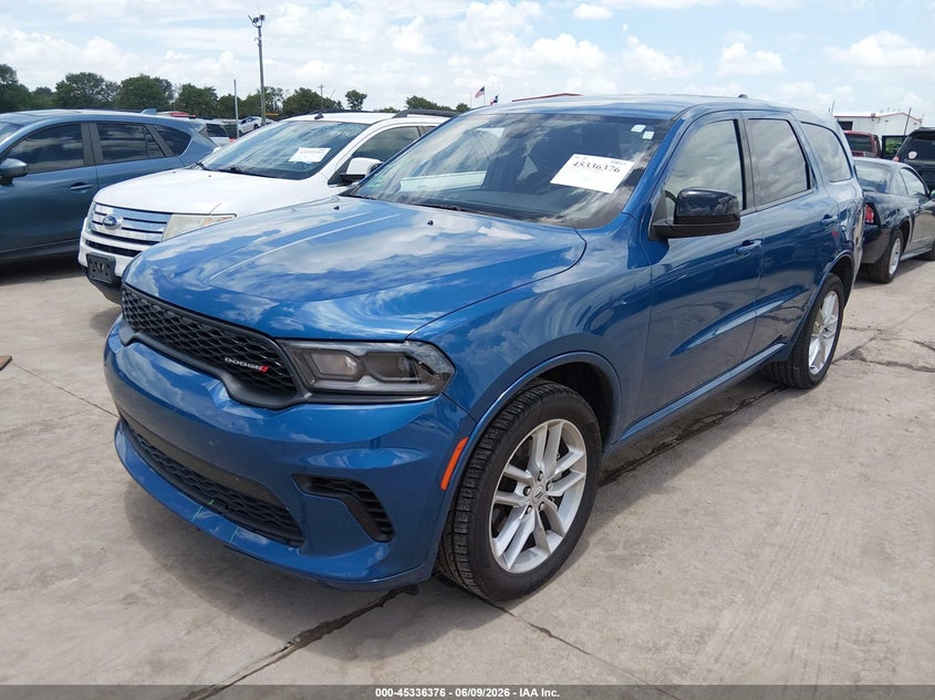 2025 Dodge Durango VIN 1C4RDJDGXSC536478 IAAI salvage auction — LEFT FRONT, Enterprise Vehicles Clear Only (Indiana), sold $24,100 on 2026-07-28 (photo 2)