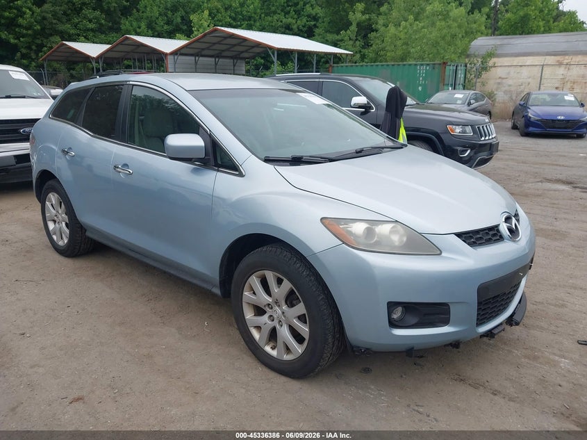 2008 Mazda Cx-7 VIN JM3ER29L880204648 IAAI salvage auction — NORMAL WEAR, Clear (Maryland), sold $475 on 2026-07-21 (photo 1)