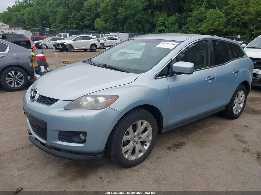 2008 Mazda Cx-7 VIN JM3ER29L880204648 IAAI salvage auction — NORMAL WEAR, Clear (Maryland), sold $475 on 2026-07-21 (photo 2)