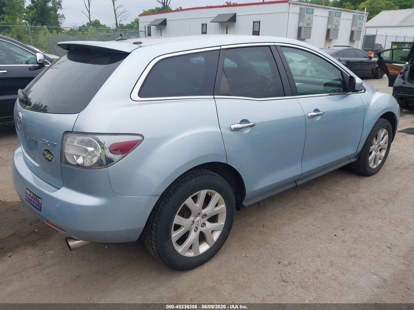 2008 Mazda Cx-7 VIN JM3ER29L880204648 IAAI salvage auction — NORMAL WEAR, Clear (Maryland), sold $475 on 2026-07-21 (photo 4)