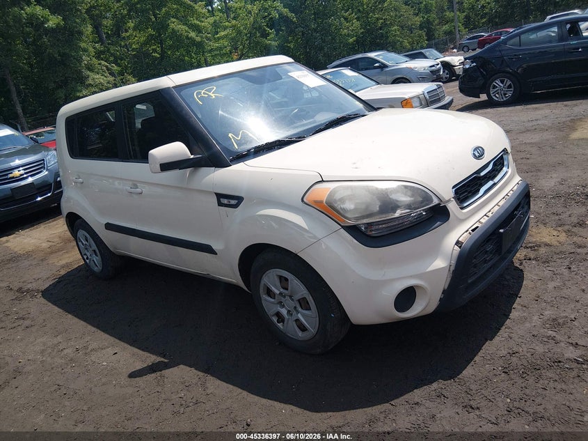 2012 Kia Soul VIN KNDJT2A51C7468512 IAAI salvage auction — NORMAL WEAR, Clear (Maryland), sold $175 on 2026-07-08 (photo 1)