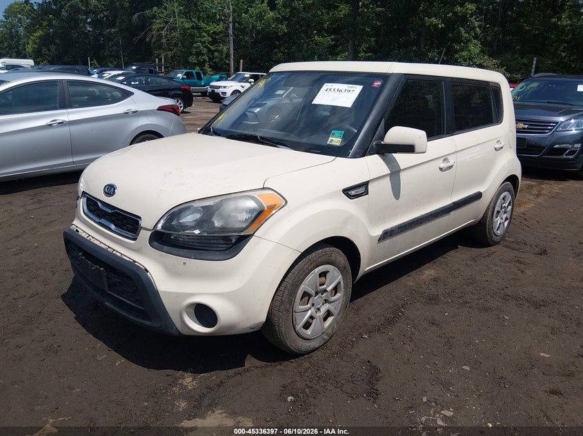 2012 Kia Soul VIN KNDJT2A51C7468512 IAAI salvage auction — NORMAL WEAR, Clear (Maryland), sold $175 on 2026-07-08 (photo 2)