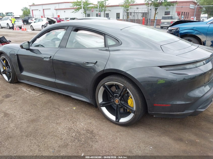 2020 Porsche Taycan VIN WP0AC2Y11LSA70753 IAAI salvage auction — FRONT END, Clear (Michigan), sold $20,000 on 2026-07-22 (photo 3)