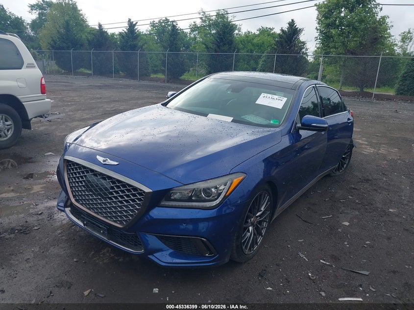 2015 Hyundai Genesis VIN KMHGN4JF4FU090535 IAAI salvage auction — LEFT REAR, Salvage (Virginia), sold $3,100 on 2026-07-07 (photo 2)