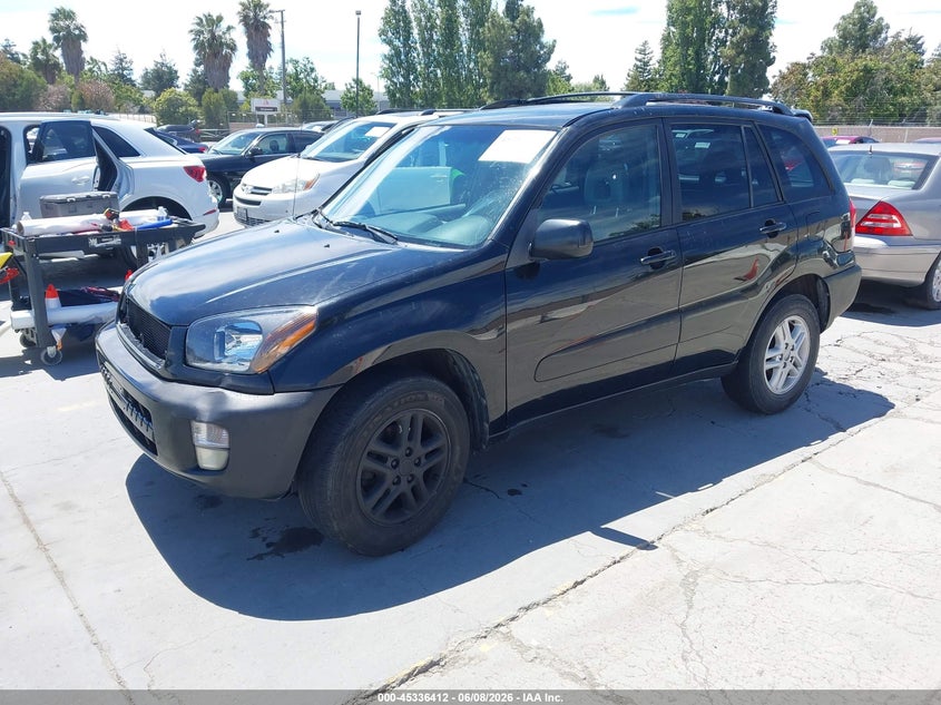 2002 Toyota Rav 4 VIN JTEGH20V620051886 IAAI salvage auction — NORMAL WEAR, Clear - Dealer Only (California), sold $350 on 2026-07-06 (photo 2)