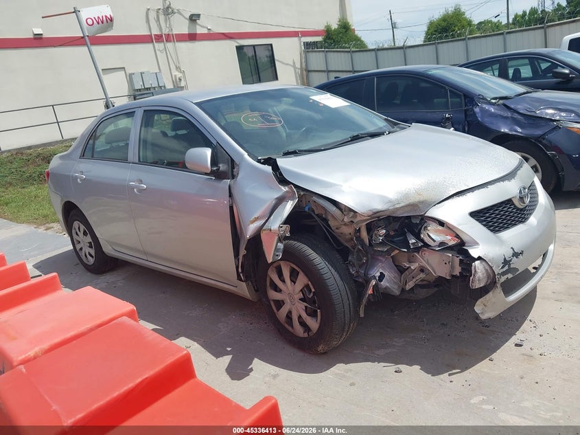 2009 Toyota Corolla VIN JTDBL40E89J007806 IAAI salvage auction — RIGHT FRONT, Salvage (Georgia), sold $1,100 on 2026-07-29 (photo 1)