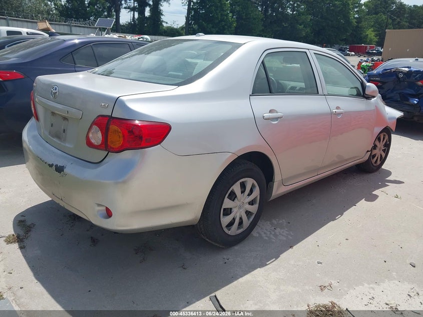 2009 Toyota Corolla VIN JTDBL40E89J007806 IAAI salvage auction — RIGHT FRONT, Salvage (Georgia), sold $1,100 on 2026-07-29 (photo 4)