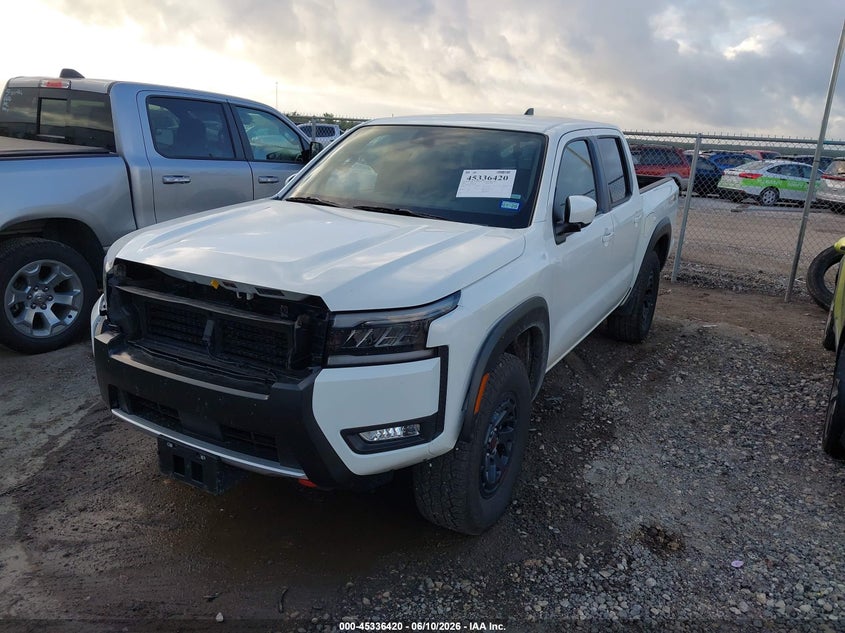 2026 Nissan Frontier VIN 1N6ED1EK1TN638241 IAAI salvage auction — RIGHT REAR, Enterprise Vehicles Clear Only (Texas), sold $25,900 on 2026-07-07 (photo 2)