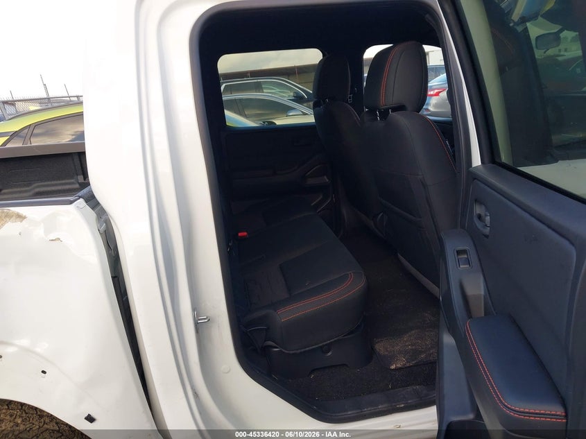 2026 Nissan Frontier VIN 1N6ED1EK1TN638241 IAAI salvage auction — RIGHT REAR, Enterprise Vehicles Clear Only (Texas), sold $25,900 on 2026-07-07 (photo 8)