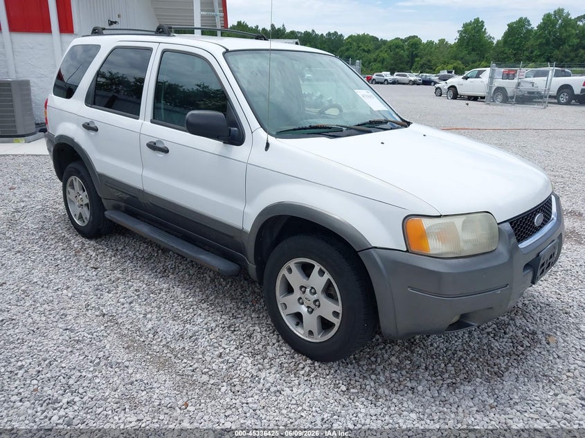 2004 Ford Escape VIN 1FMYU03174KA80852 IAAI salvage auction — NORMAL WEAR, Clear (Alabama), sold $325 on 2026-07-09 (photo 1)